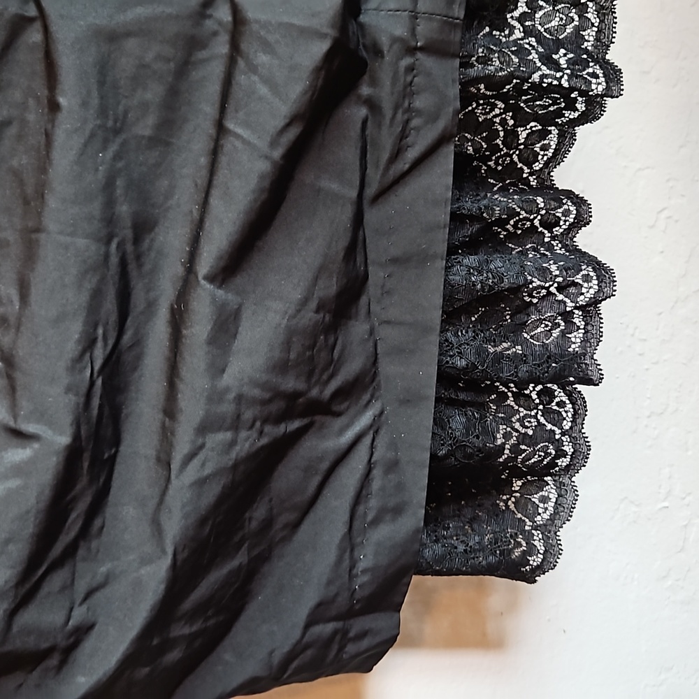 Vintage Bcbgeneration Black Polyster Strapless Dr… - image 3